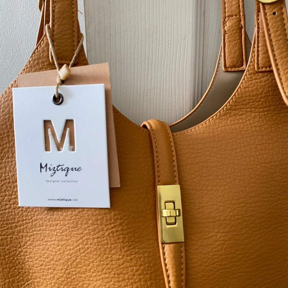 NWT Miztique Isabelle 2-in-1 Scoop Neck Tole in elegant Camel Color BGT-7188 - Picture 11 of 15